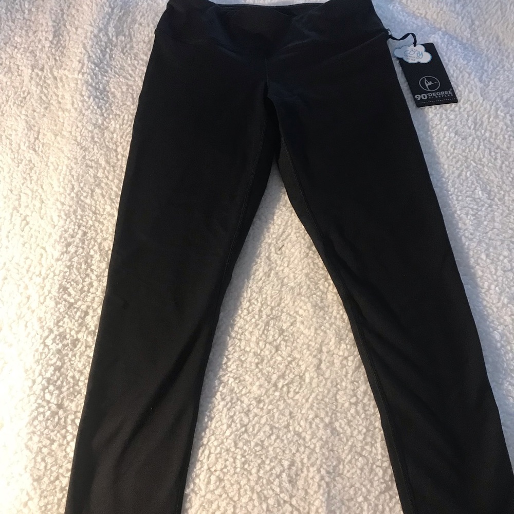 90 Degree by Reflex fleece lined Power leggings.